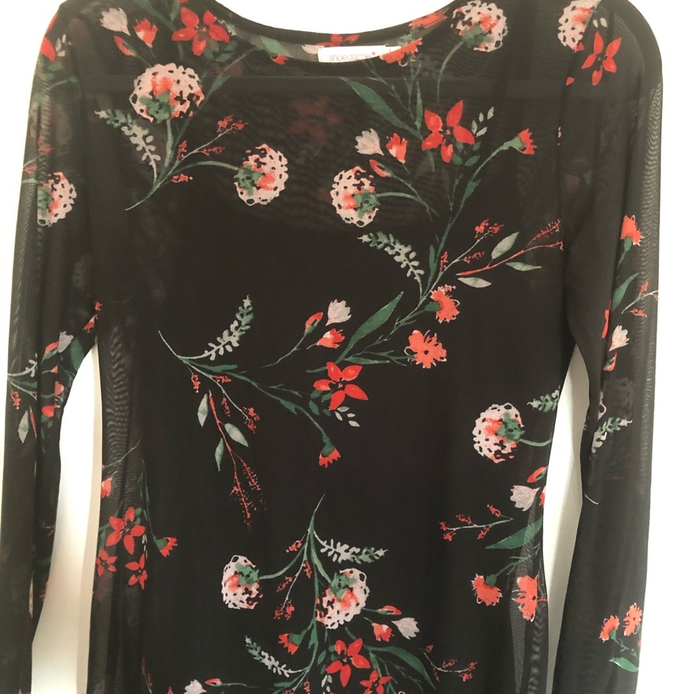 Black Floral Dress
